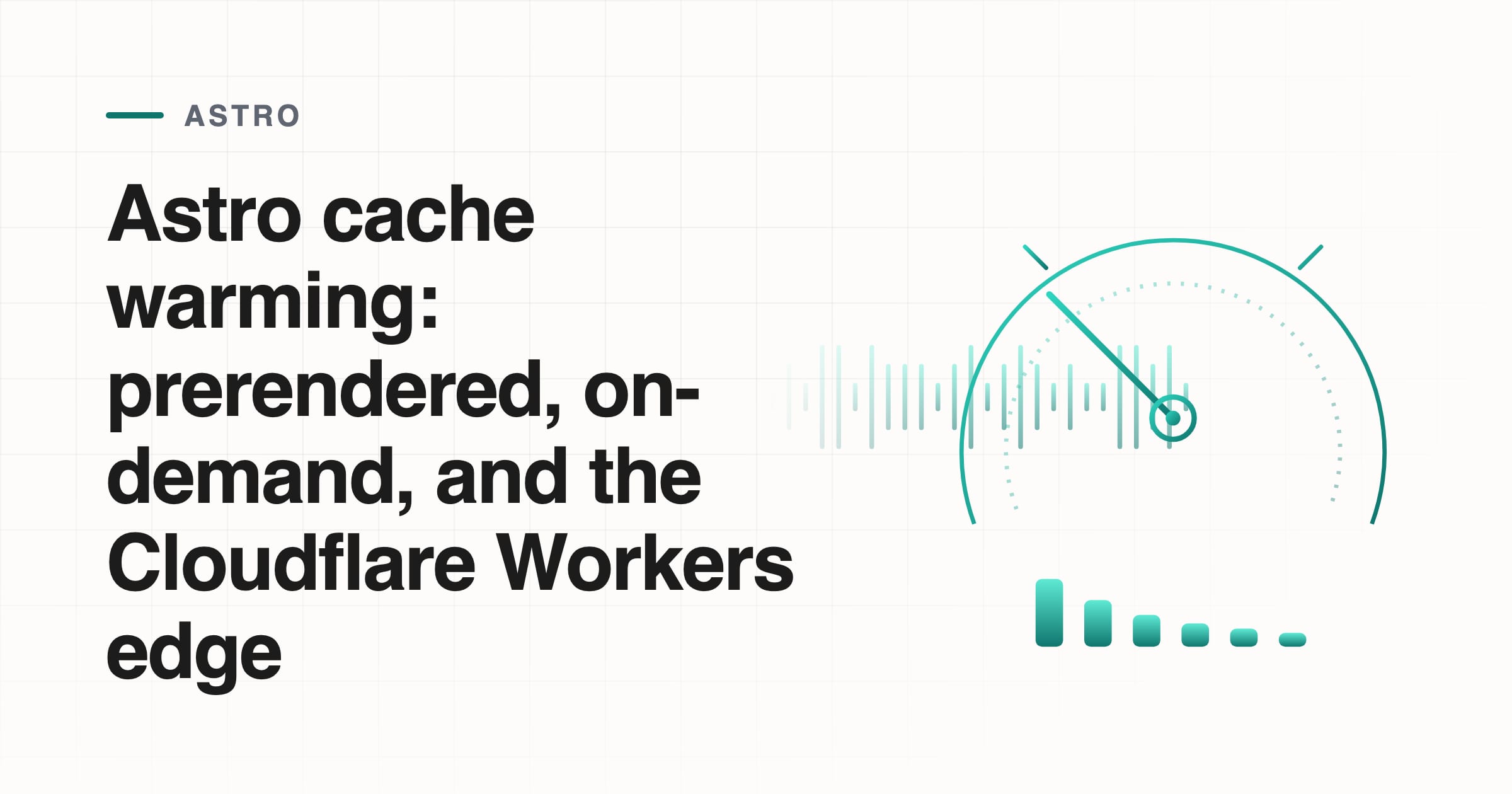 Astro cache warming: prerendered, on-demand, and the Cloudflare Workers edge